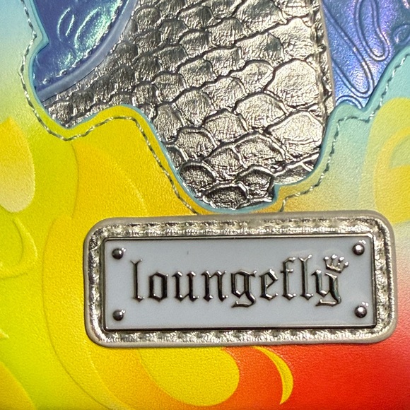 Loungefly Blue Dragon backpack, NWT - Picture 2 of 6